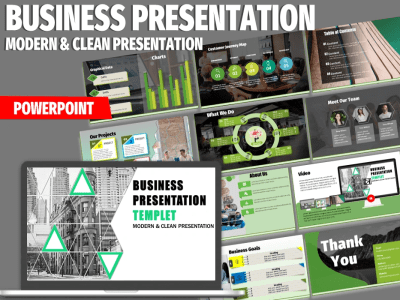 Modern PowerPoint presentation templates