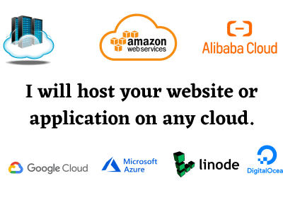 Server setup at AWS, Google Cloud, Azure, DigitalOcean and Alibaba Cloud