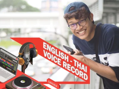 A fantastic Male voice over in Thai language