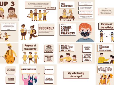 A presentation for your work