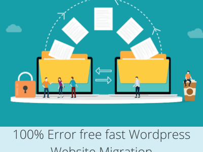 Transfer your website old hosting to new hosting with 100% error free