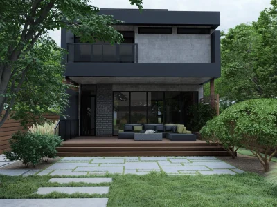 A fantastic design, 3D renderings, 2d landscape plan