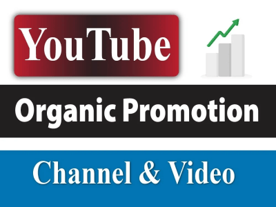 You will get an organic YouTube video promotion to make it viral