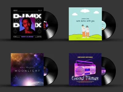 Professional Music Album Cover Design ✅