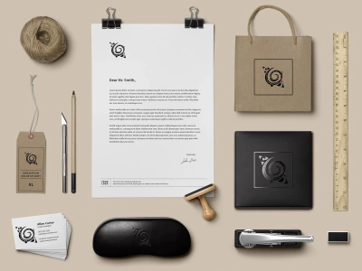 A unique logo and brand identity