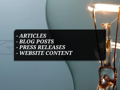 A 100% unique, SEO-optimized, article or website content