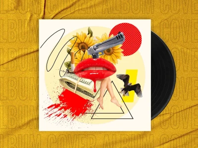 A unique album cover art