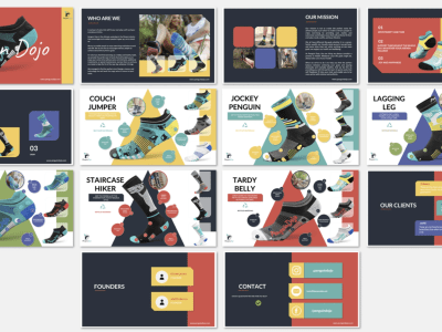 An incredible and professional presentation / pitch deck