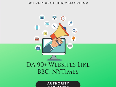 301 Redirect backlink from Top News Sites with DR DA 90
