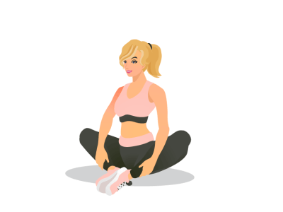 A fantastic exercise illustration for your project