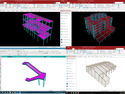 Full steel structural design and analysis for your building