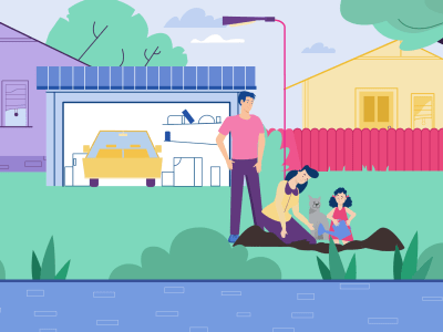 Visually engaging Business Explainer video