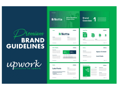 Brand identity design, brand guidelines and branding package