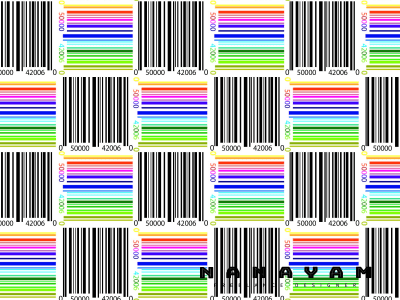 Textile patterns designs. Computerized or handmade