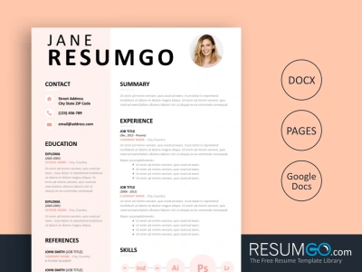 A revamped resume tailored to your next job.