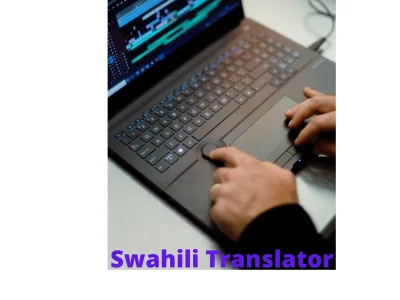 Top-notch English-Swahili translation by a native and seasoned expert.