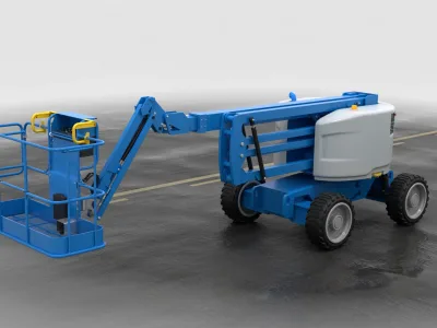 Realistic Hardsurface Props 3D Model for Game Asset