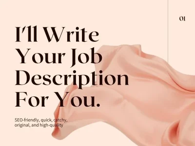 An Appealing and SEO-friendly Job Descriptions