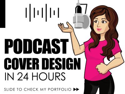 Awesome and Unique PODCAST COVER ART or ALBUM COVER DESIGN in 24 hours