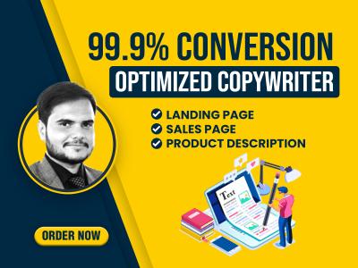 99.9% Conversion Optimized Landing/Sales Page Copy - Copywriter