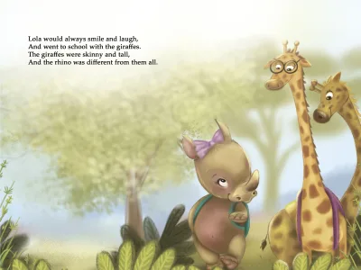 An amazing children's book illustration