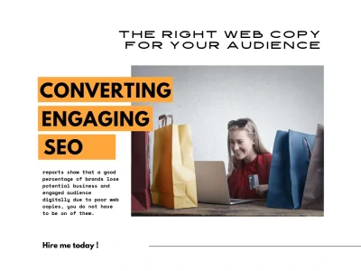 A highly Converting, Engaging and SEO Optimised Website Content