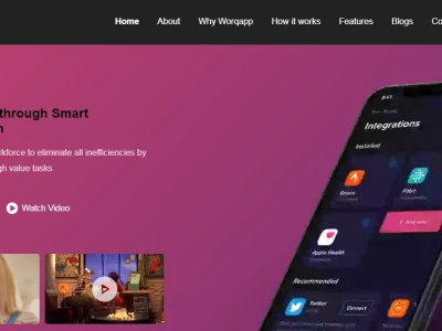 Responsive web application using React + Gatsby.