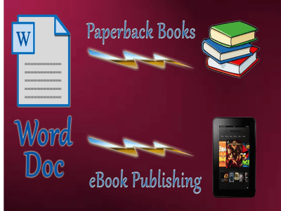 A professionally formatted print-ready PDF or eBook files for your book
