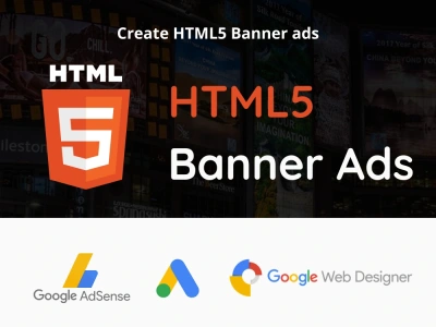 Animated html5 banner ads, dynamic ads
,amp HTML ads