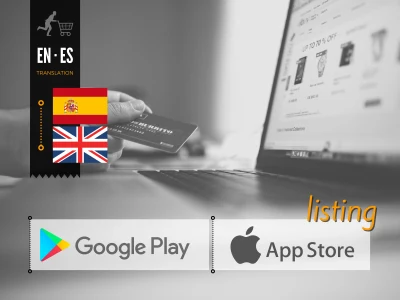 An outstanding App Store/Google Play translation from English to Spanish