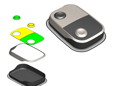 One Enclosure Design for your New Product in stl, obj Format