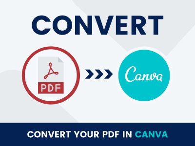 Convert PDF to Editable Canva Template