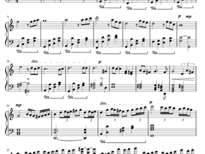 A unique, personalized, and professional composition