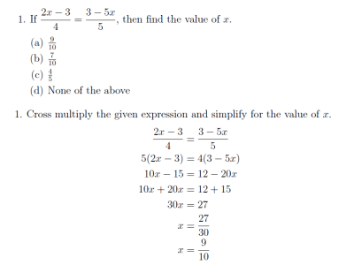 Math content typed in Latex
