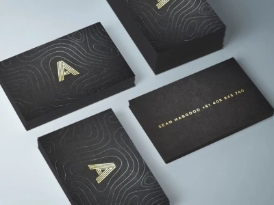 Sleek & Modern Business Card Design with Unlimited Revisions