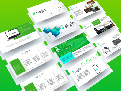 A high-end Business Powerpoint Presentation Design