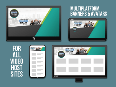 A banner and avatar designed for your social media (YouTube & others)
