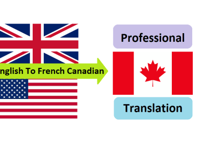 English to French Canadian Translation