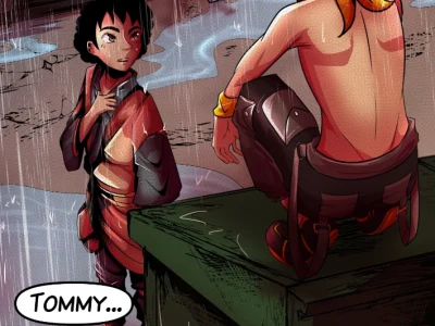 Stunning color comic pages!
