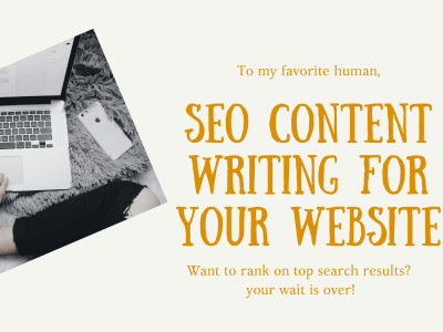 Engaging and fully optimized content for your website