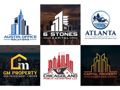 Logo for Real estate, Construction, Plumbing, Excavation, Property Business