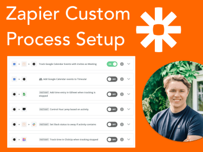 An automated process built in Zapier | Upwork