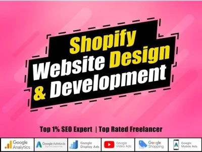 A Highly Converting and SEO Optimized Shopify Store Or Website Design