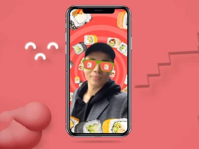 A great AR filter for Instagram and Facebook