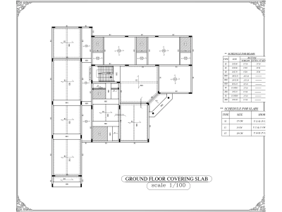 Steel Detailed Drawing of your Reinforced Concrete Structure.