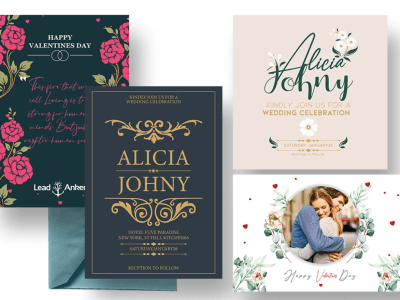 A personalized invitation designed fit for your event