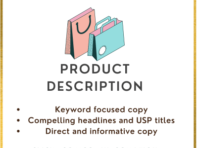 A compelling Product description