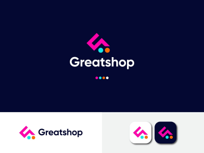 A modern Shopify eCommerce logo for your store