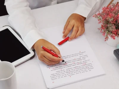Sedulous and professional editing and proofreading service