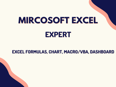 Data visualization, dashboard designing, and data cleaning in excel